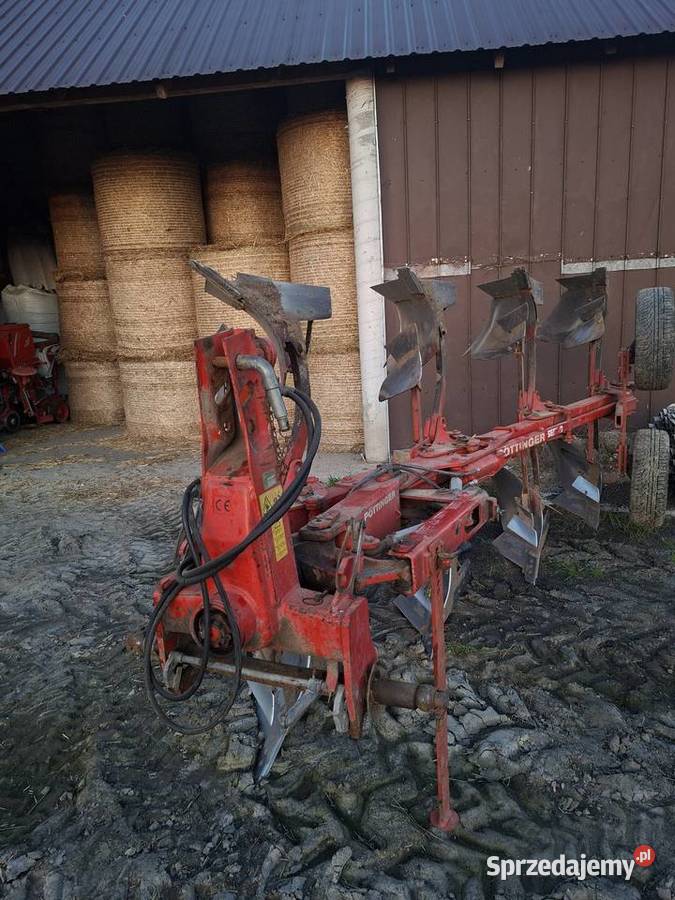 Pług Pottinger servo 3 plus 4 skibowy Nowe Pługi Faszcze