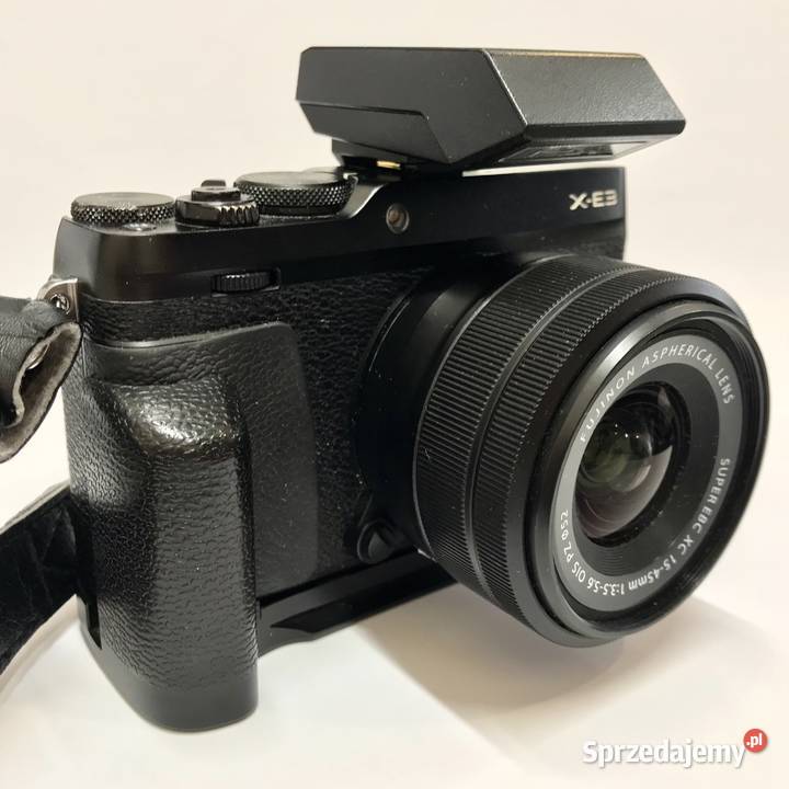 Fujifilm XE3 XC 1545 mm OIS PZ APSC 4K grip Fotografia i Optyka Warszawa