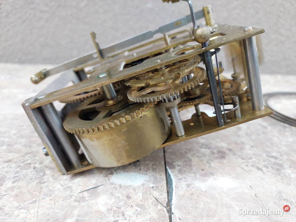 663 Mechanizm starego zegara ściennego Junghans Tczew sprzedam
