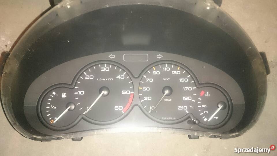 Licznik Peugeot 206 2 wtyczki osobowe mazowieckie Żuromin