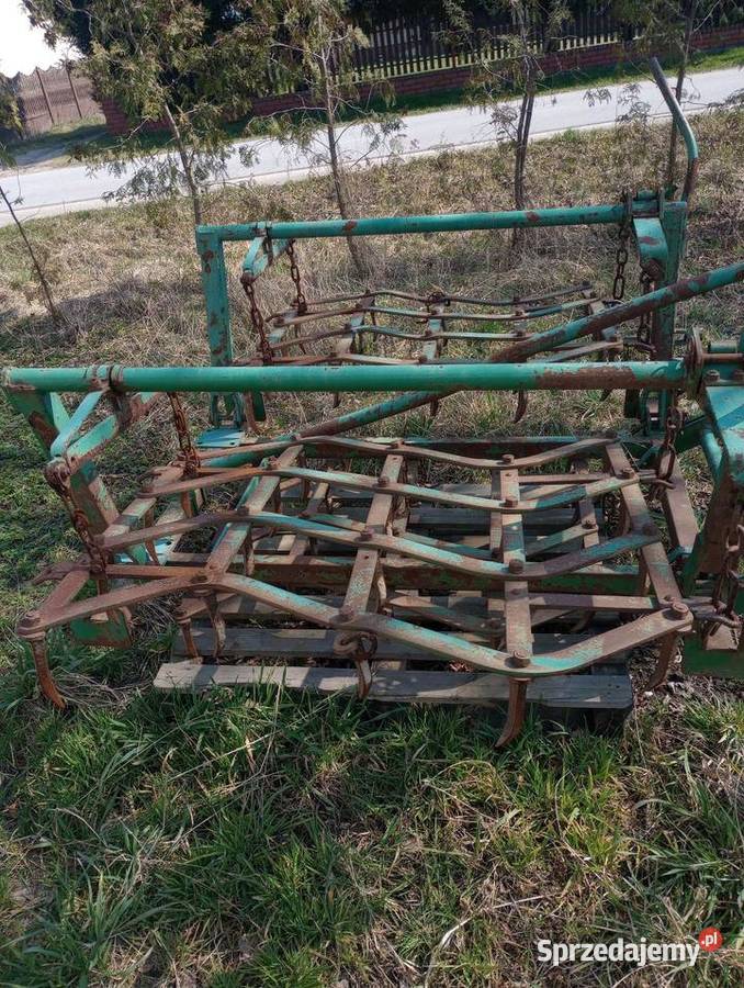 Brona ciężka brony ciężkie polowe 4 metry FRICK łódzkie Radomsko