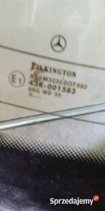 SLK szyba przód tył boczne