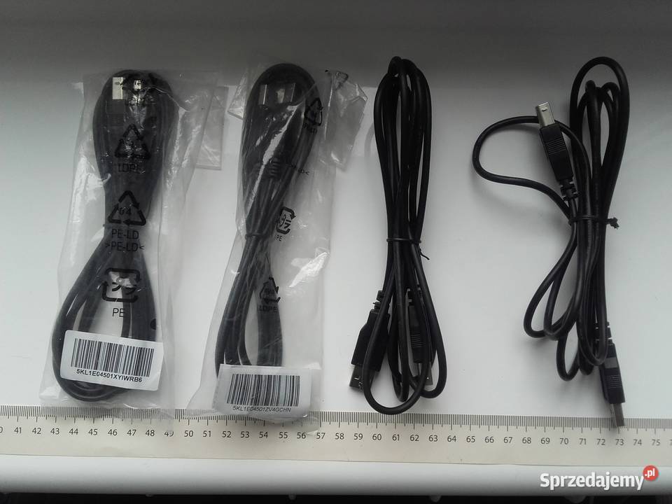Kabel USB20 AB 195 kolor czarny NOWY USB 20 Bydgoszcz sprzedam