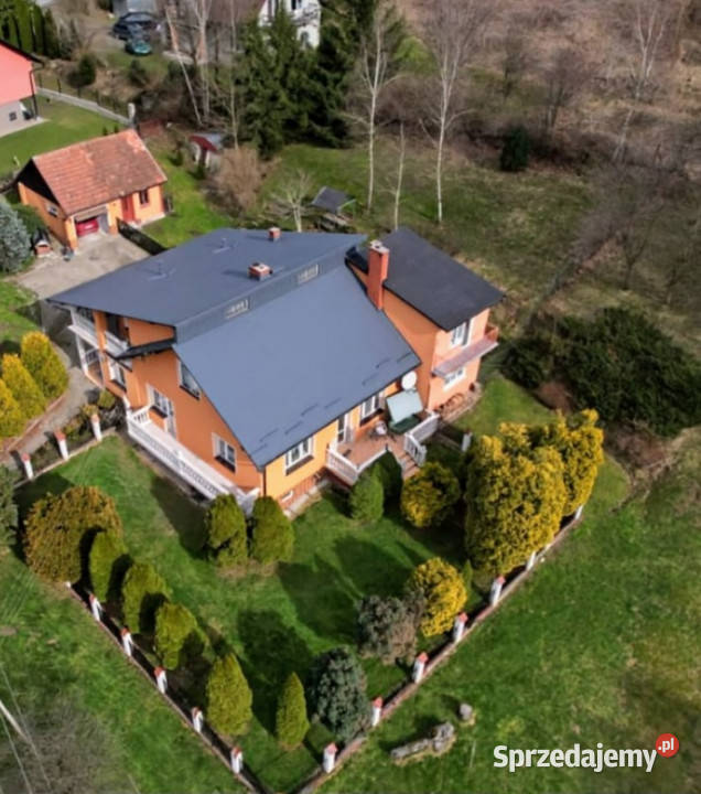 Dom z dodatkowym domkiem i dużą działką 30 ar 260m2 małopolskie Nowy Sącz