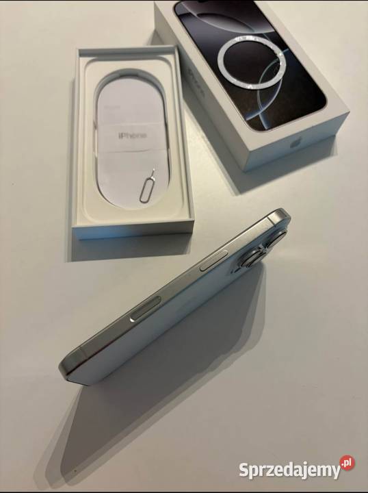 iPhone 16 Pro 128GB stan kompletny zestaw Apple / iPhone Wrocław sprzedam