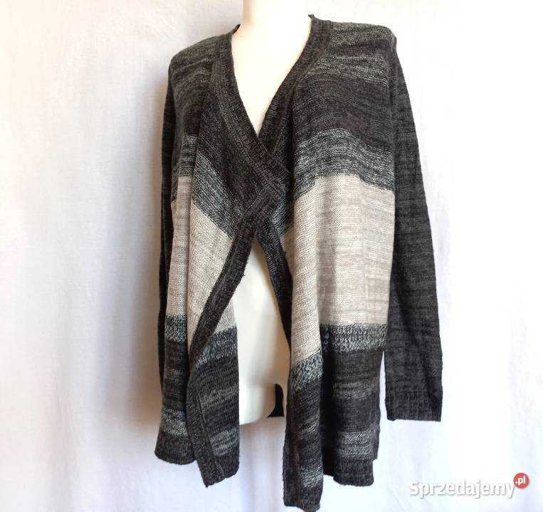 Kardigan damski Sweter r 3840 Paski NOWY Białystok