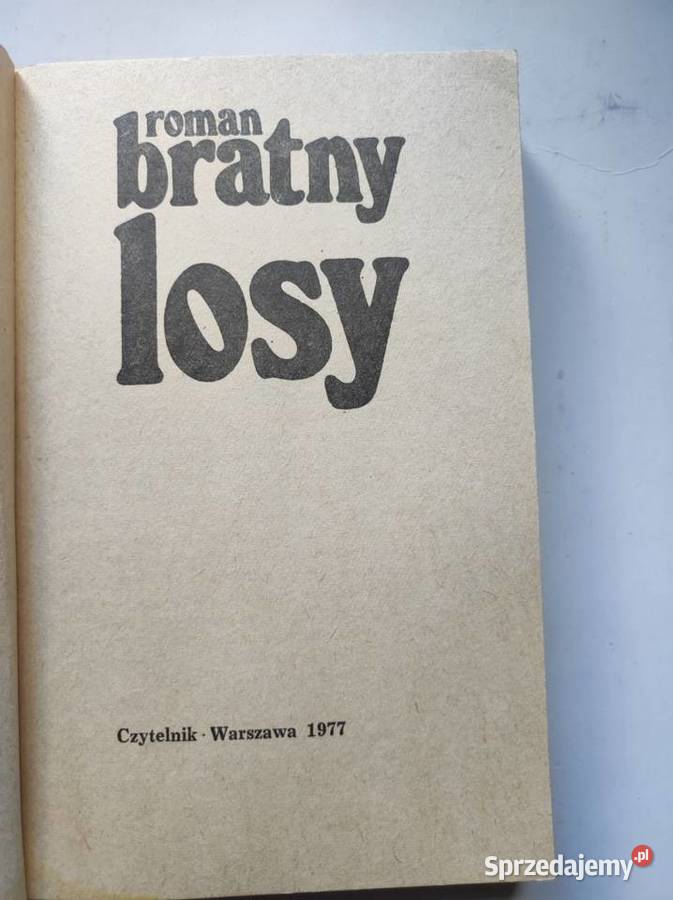 Losy Roman Bratny Kielce