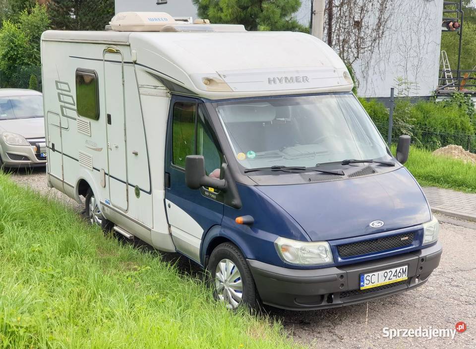 Kamper półintegra Ford Hymer Van 522 20 Tdci 05 śląskie Cieszyn