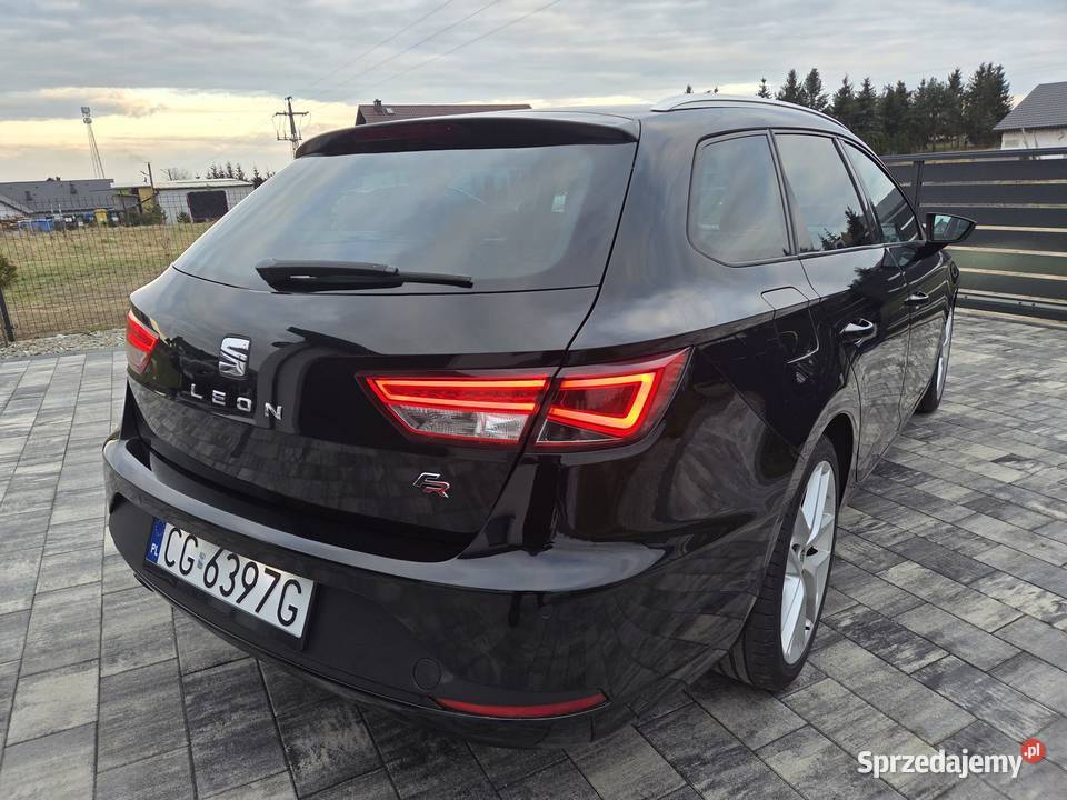 Seat Leon ST FR Benzyna 14 Automat Full Led klimatyzacja kujawsko-pomorskie Grudziądz