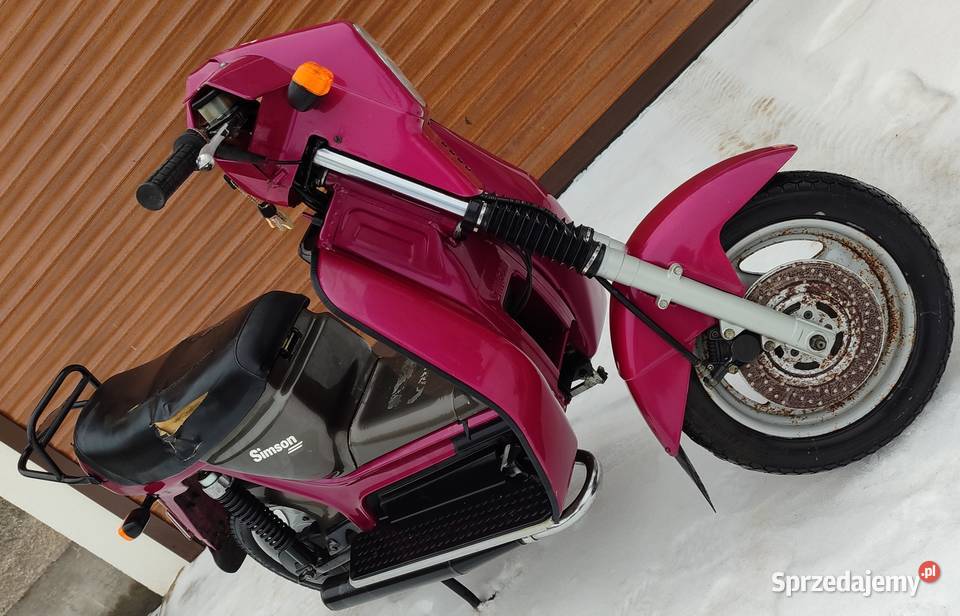 Simson Gamma z ROZRUSZNIKIEM i hamulcem Simson