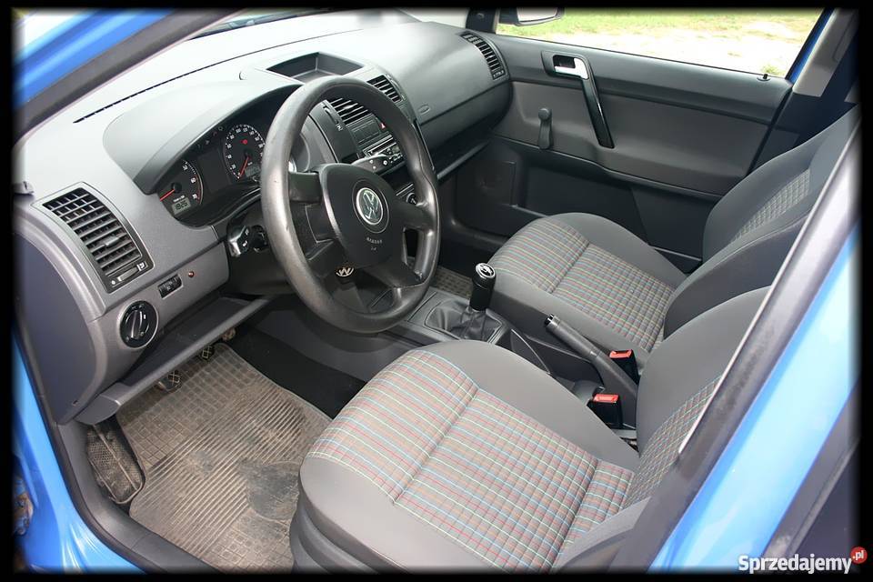 Niebieskie Polo immobilizer Gdańsk