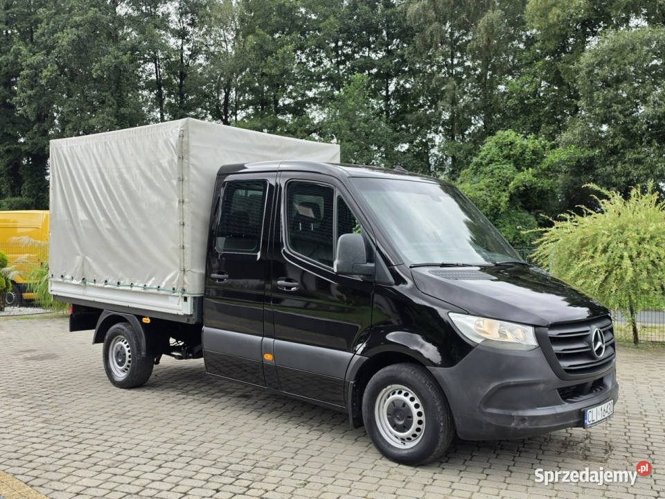 Mercedes Sprinter 22 CDi DOKA 6osobowy skrzynia Rok produkcji 2018 Skępe sprzedam