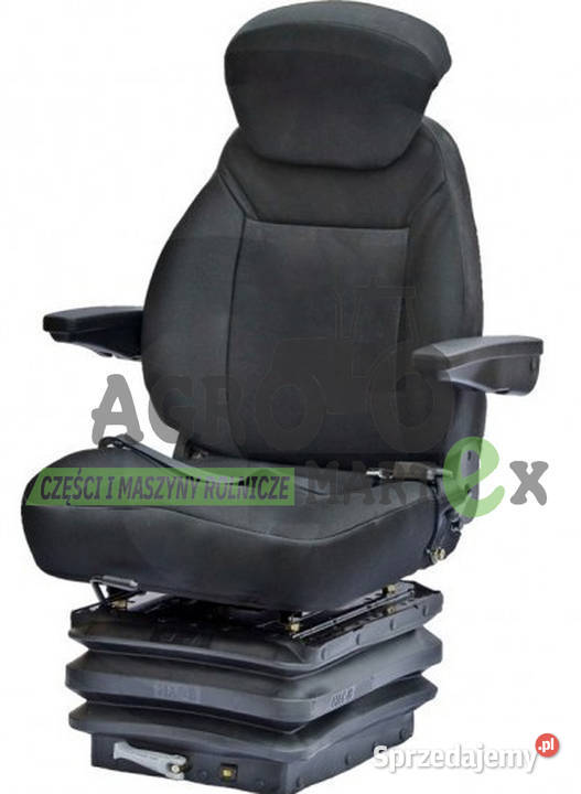 FOTEL Z AMORTYZACJĄ MECH GRANIT nieuszkodzony Wichrów