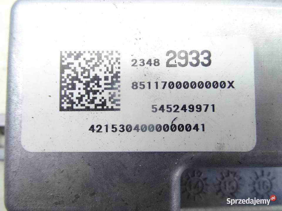 23482933 OPEL INSIGNIA TURBO MODUL POMPY PALIWA wielkopolskie Przemęt