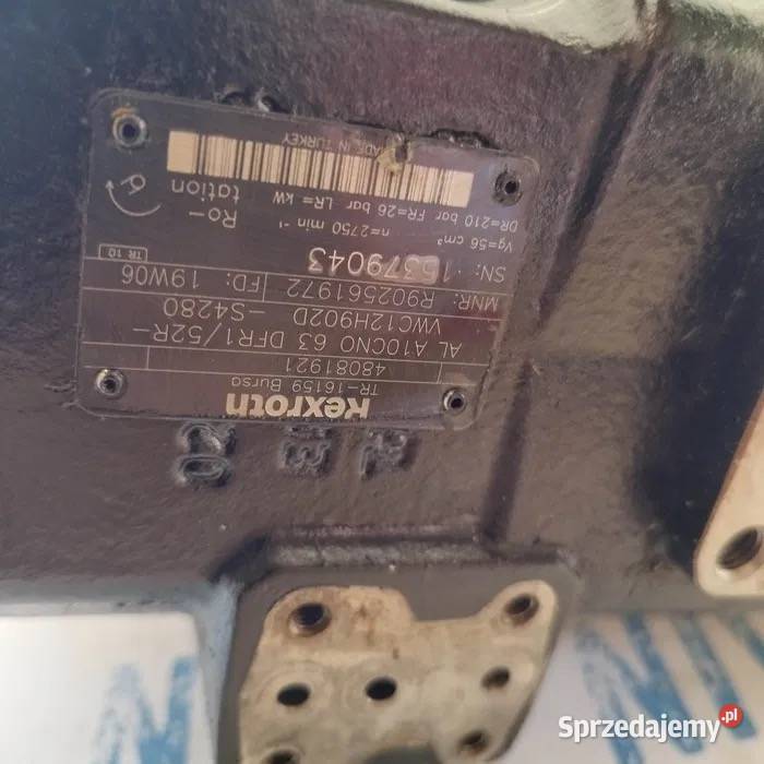 Pompa hydrauliczna Cnh case puma rexroth Łowicz sprzedam