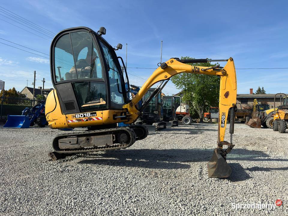 JCB 8018CTS JCB 8018 Mini koparka JCB 8018 z łódzkie