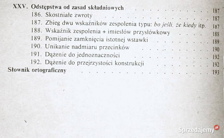 Zasady pisowni polskiej i interpunkcji ze miękka Książki i Podręczniki Chełm