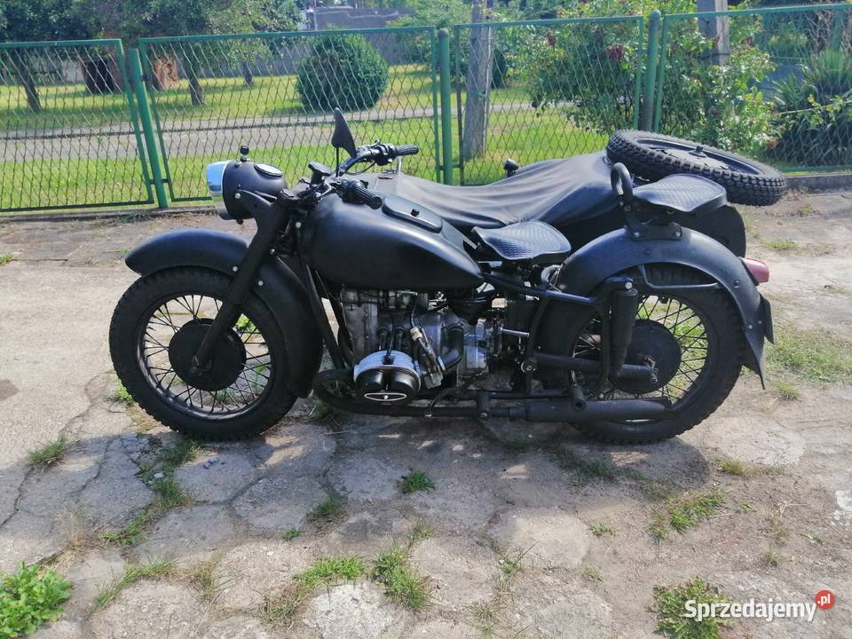 Ural M72 Dniepr 650 K750 z napędem na kosz Działoszyn