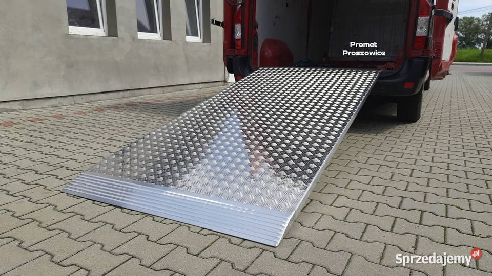 Rampa Aluminiowa 272 x 125 1T Najazd Podjazd Proszowice