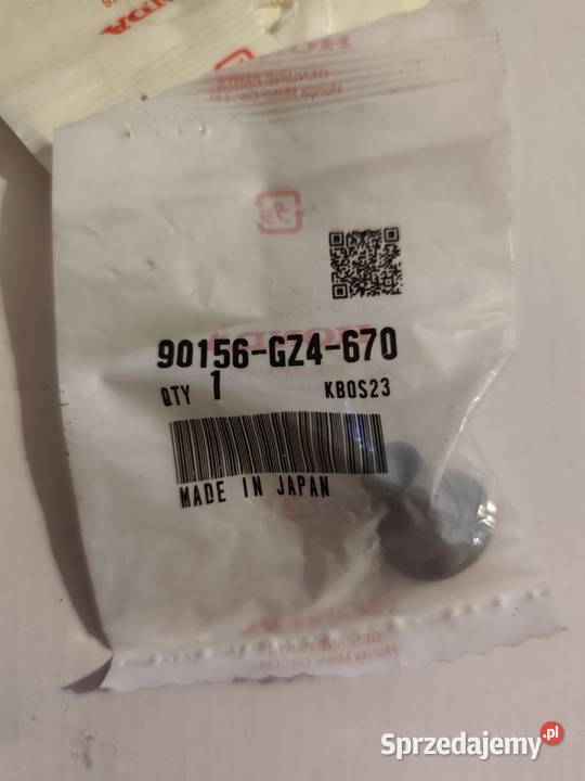 Części do motocykla HONDA