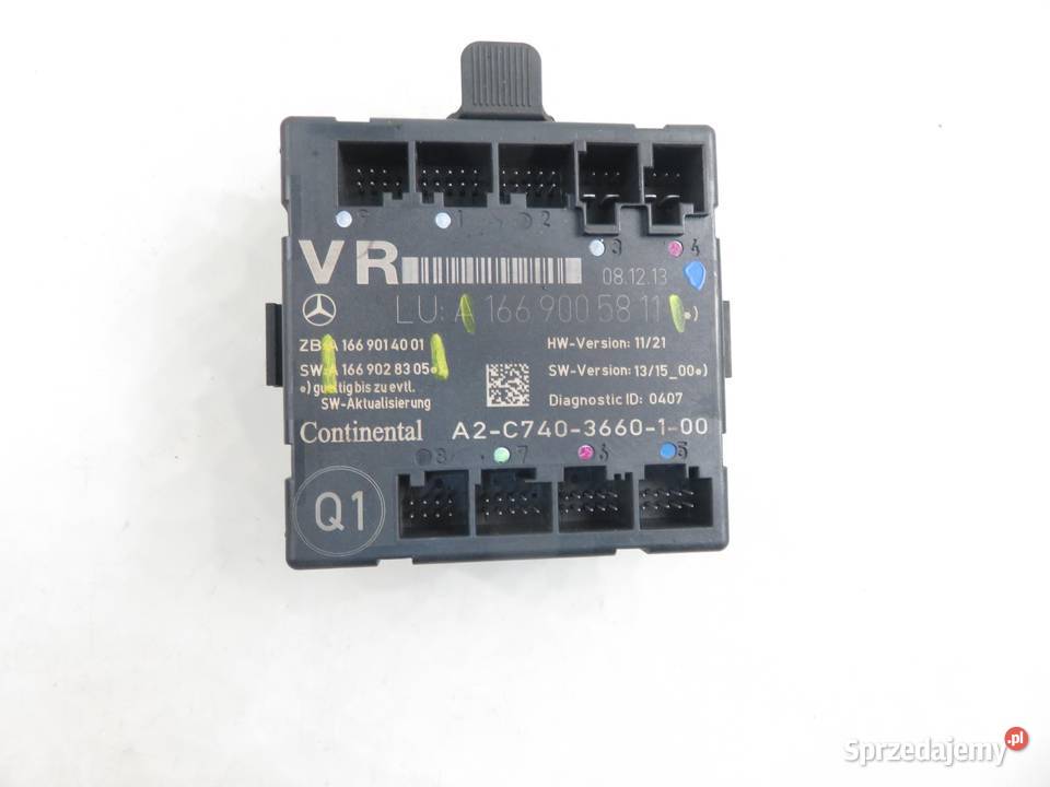 MODUŁ DRZWI MERCEDESBENZ CLA coupe C117 Skrzynki bezpieczników małopolskie sprzedam