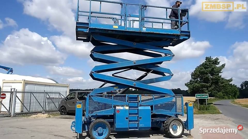 Podnośnik nożycowy spalinowy 4x4 Genie GS4390RT wielkopolskie Pleszew