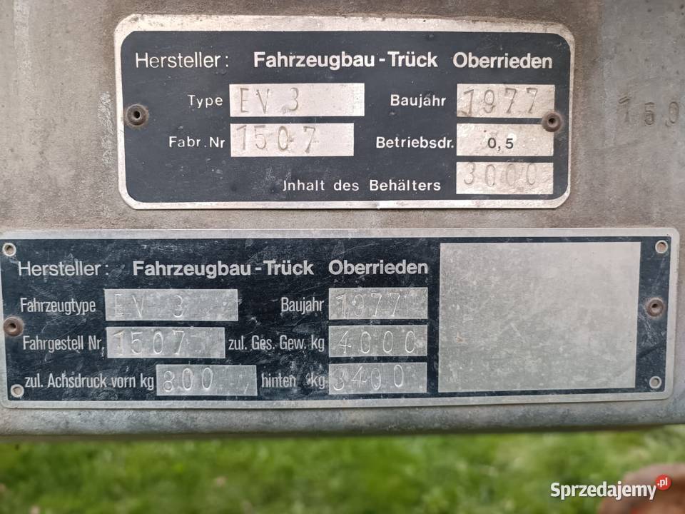 Beczka asenizacyjna Kapłań sprzedam