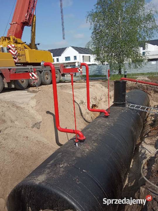 Zbiornik stalowy 100 000l ppożprzeciwpożarowy Oświęcim