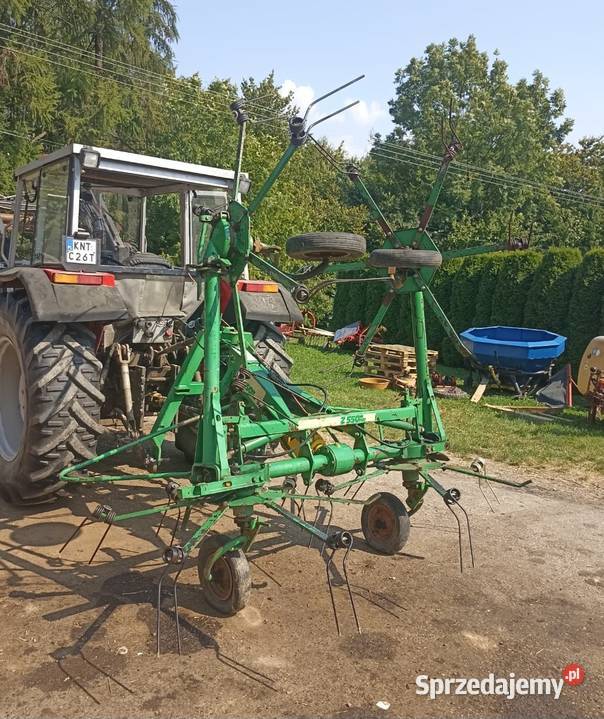 Przewracarka przetrząsacz karuzelowy Stoll Z 550 Pisarzowa