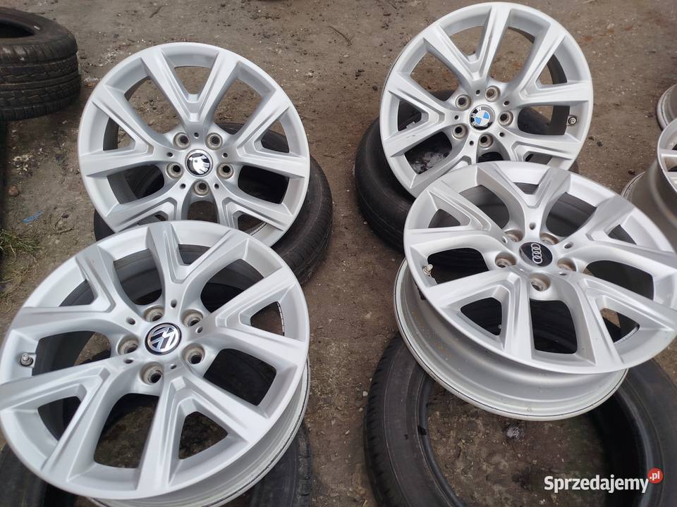 S412 ALUFELGI Uzywane 17 5x112 Et 39 8J BMW Vw Bąków