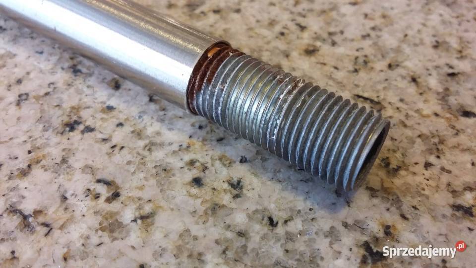 Rurka do lamp 930mm 15mm DUŻY NYPEL na stałe