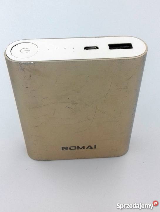 Powerbank romai 10400 mAh Telefony i Akcesoria Gdańsk