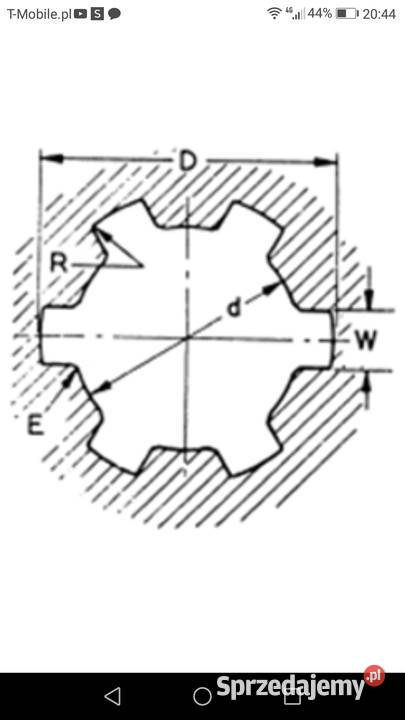 Koło zębate z wielowypustem wielowypustem Z30 małopolskie Biecz sprzedam