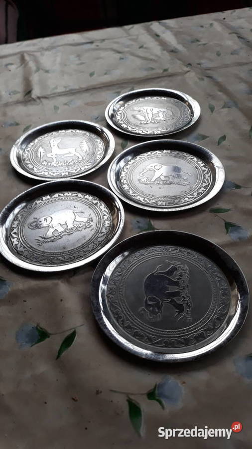 Pięknemetalowe podstawki pod szklankimotyw Gorzów Wielkopolski