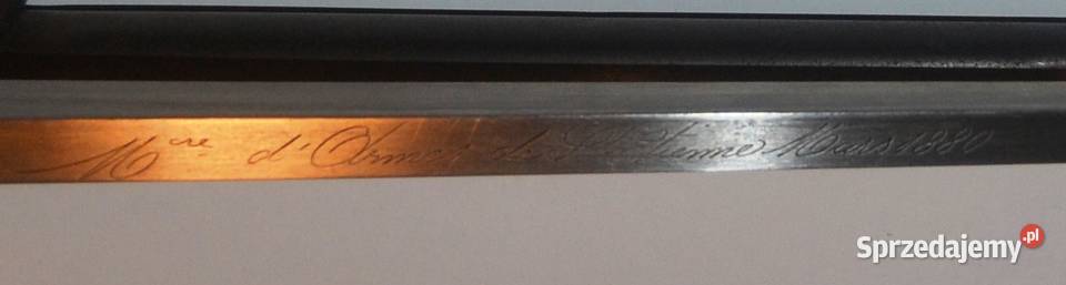 Bagnet Francuski Gras wzór 1874 Dwikozy