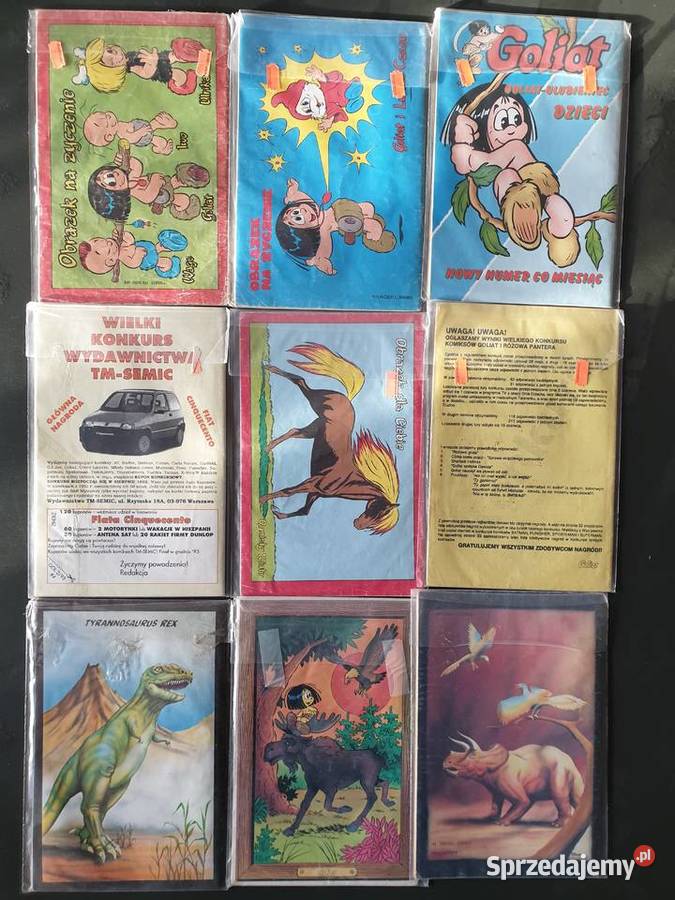 Goliat zestaw 9 komiksów wydawnictwo TMSemic
