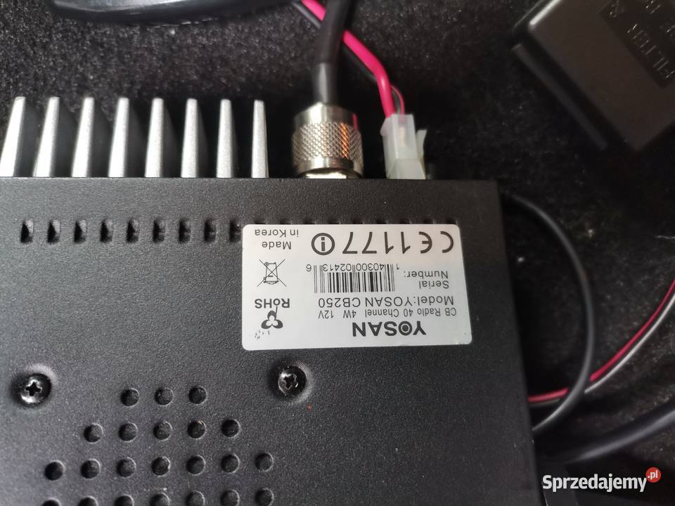 Cb radio yosan cb250 Motoryzacja Zwoleń