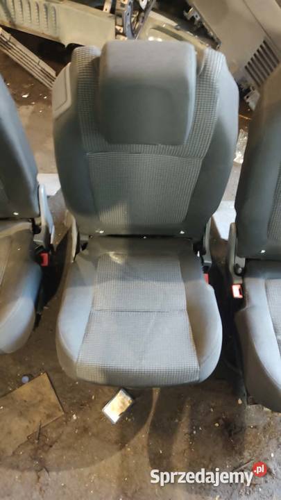 Fotele 7 komplet fotel przód tył Peugeot 5008 I wielkopolskie Książ Wielkopolski