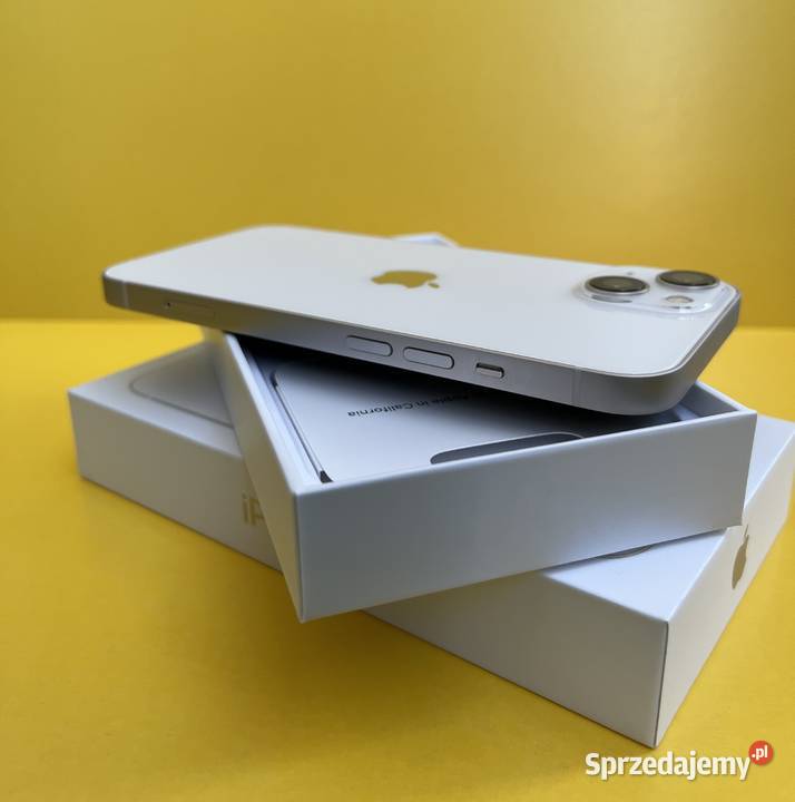 APPLE iPhone 13 5G 128GB 61 Biały idealny bez