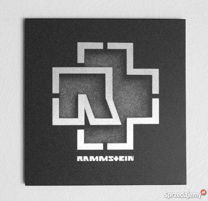 Rammstein Obraz na blasze Grawerka Oryginalny Sandomierz sprzedam