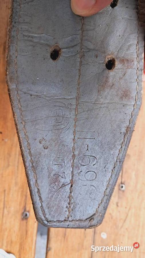 Stary Strażacki Pas Bojowy PRL Antyki, Sztuka, Kolekcje Świecie