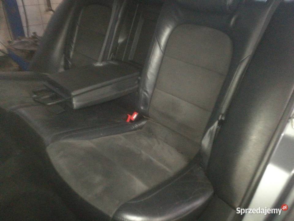 Skóra czarna kanapa fotele skoda octavia 3 Biłgoraj sprzedam