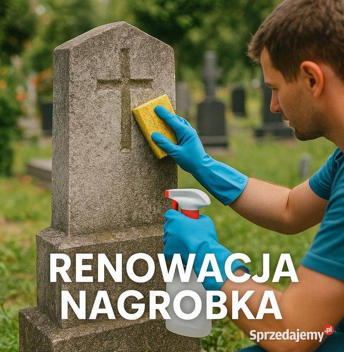 Renowacja naprawa pomnika nagrobka Cmentarz Wrocław