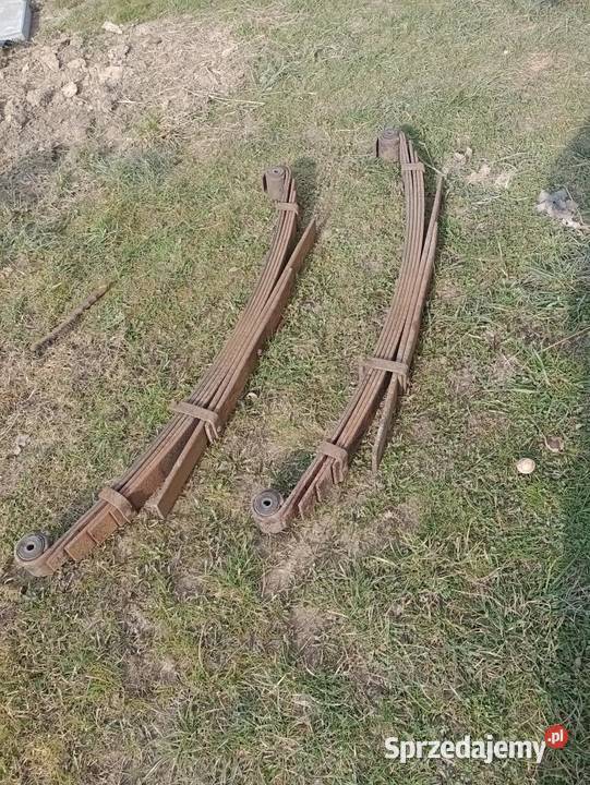 Resory do przyczepy przyczepki Ducato Bobrek