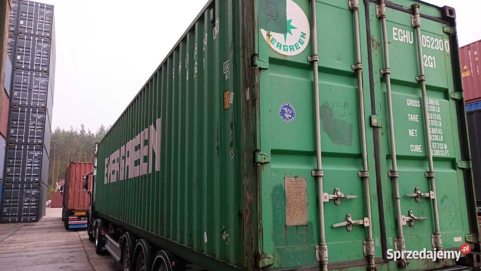 Kontener morski magazynowy 12m 40DC Warszawa