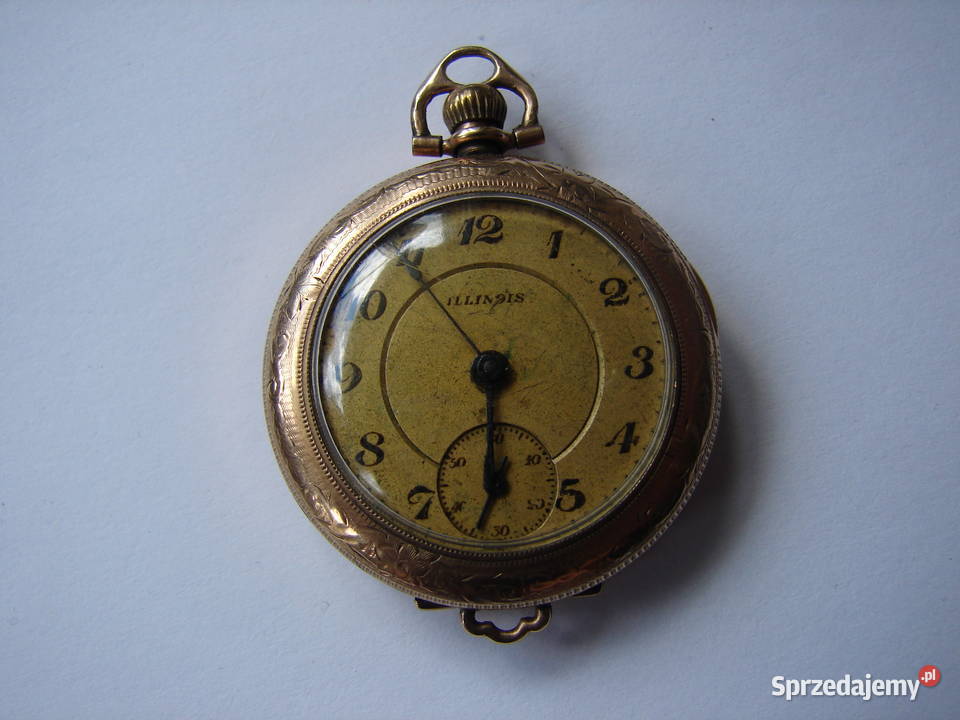 Illinois Watch Co stary zegarek kieszonkowy Warszawa