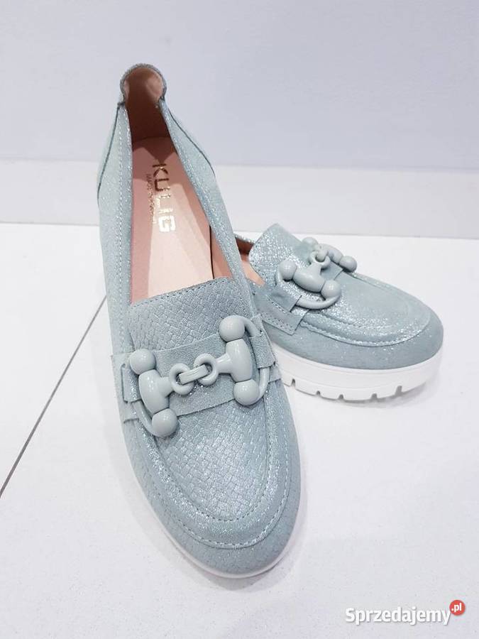 NOWE damskie mokasyny ze skóry naturalnej KULIG Dąbrowa Górnicza