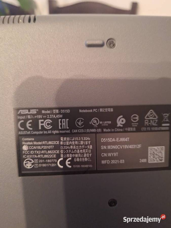 Tani laptop asus Elektronika Kielce