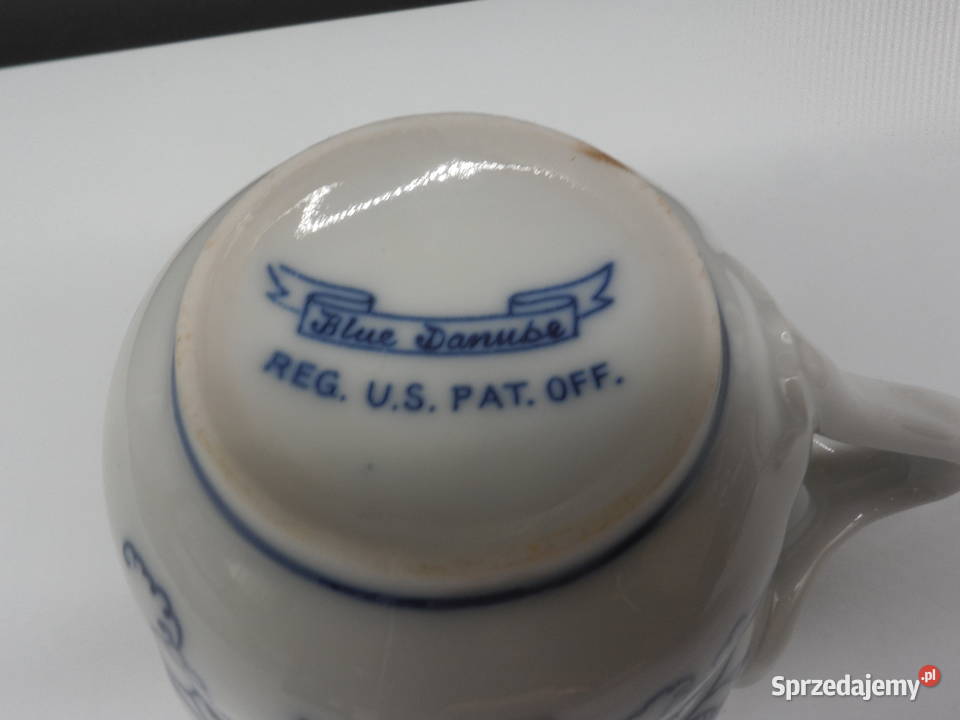 Elegancka Porcelanowa Filiżanka VINTAGE Blue Raszków