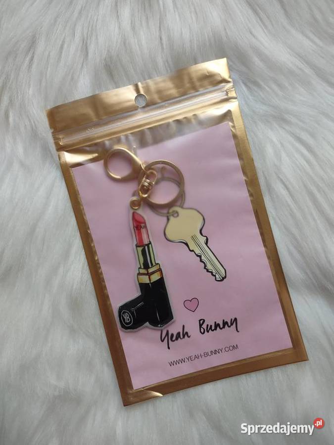 Brelok Yeah Bunny Lipstick Dla kobiet Ozdoby Olkusz